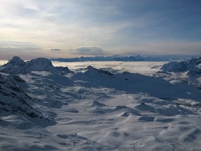 Червиния - горнолыжный курорт на склоне горы Матерхорн