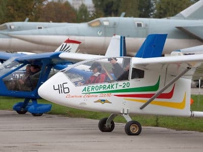 Aeroprakt 20 в авиамузее в Киеве