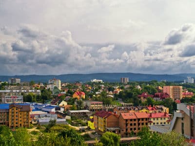 Трускавец - современный курортный город в Львовской области