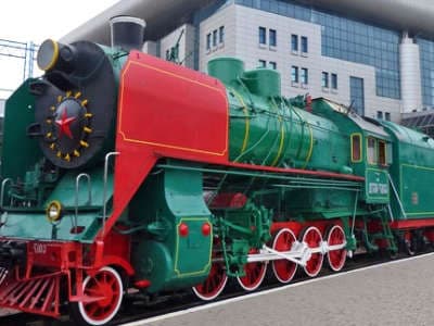 Не все знают, что возле привычного киевского вокзала расположилось настоящее сокровище - Музей железнодорожного транспорта.