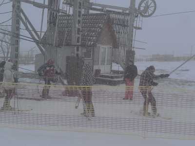 Лыжные спуски в комплексе "Action city" возле Одессы