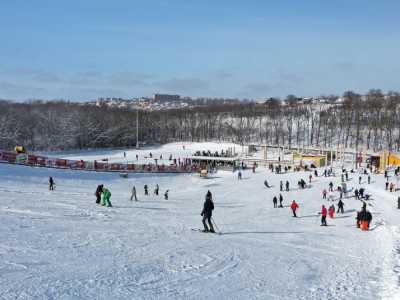 Лыжная база в черте города Днепр - Лавина