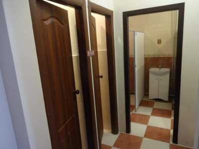 Ванная комната в хостеле «Hostel OK Hotel» на улице Ярославов Вал, 13 в Киеве