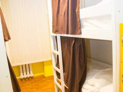 Общие номера на 10, 8 и 4 человека в уютном современном хостеле «Sun City Hostel» возле метро Арсенальная.