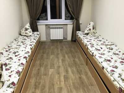Четырехместная спальная комната в хостеле «X HOSTEL» на улице Глыбочинская, 28 в Киеве
