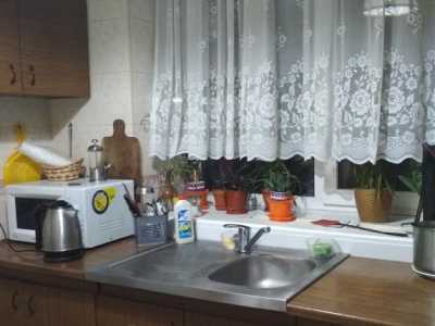 Общая кухня хостела «Ева» что расположен на Воздухофлотском проспекте, 21 в Киеве.