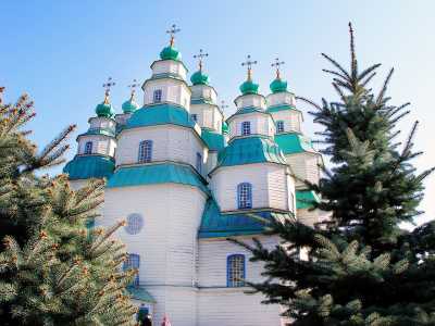 Свято-Троицкий собор, расположенный в Новомосковске, является одним из самых знаменитых, выдающихся деревянных построек. Он был собран без единого гвоздя по заказу Запорожских казаков. 