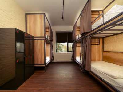 Общие спальные комнаты в хостеле Stalker Hotel & Hostel