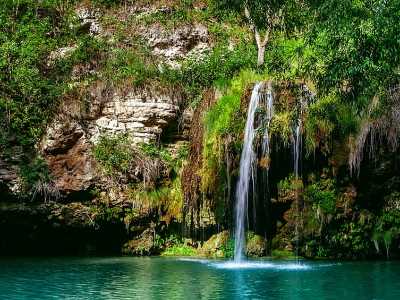 Водопад Бурбун является идеальным райским местом для зеленого туризма, где еще не испорчена дикая природа. Невероятно красиво смотрятся массивные камни, покрытые мхом и многочисленные кусты папоротника. 
