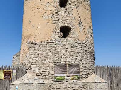 Башня Скала-Подольского замка в Тернопольской области