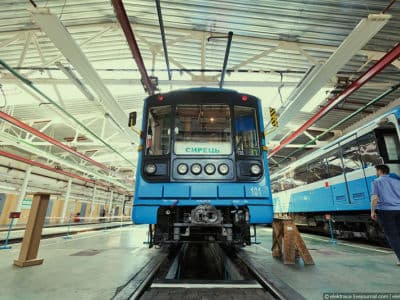 Увлекательный Музей киевского метро с макетами старинных вагонов