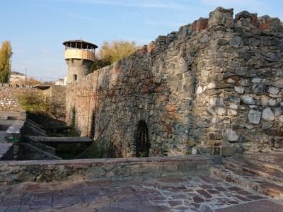 Руины крепости Звягель в городе Новоград-Волынский.