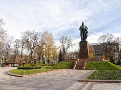 Парк имени Тараса Шевченко в Киеве.